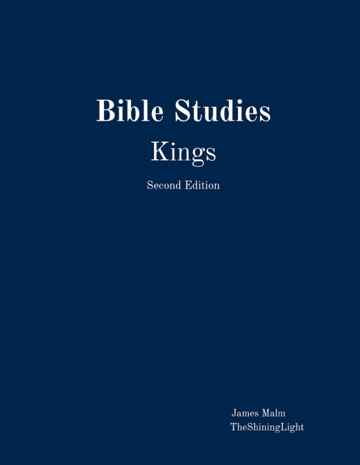 Bible Studies Kings