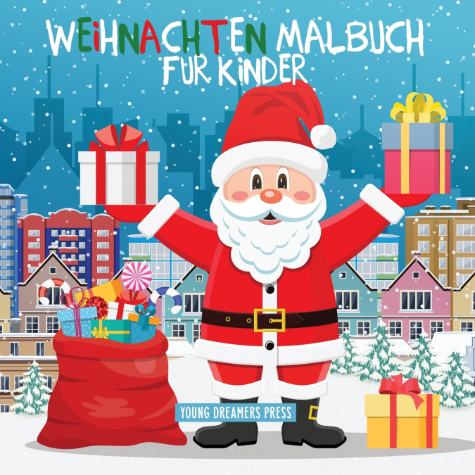 Weihnachten Malbuch für Kinder