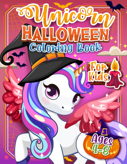 Unicorn Coloring - Halloween Edition