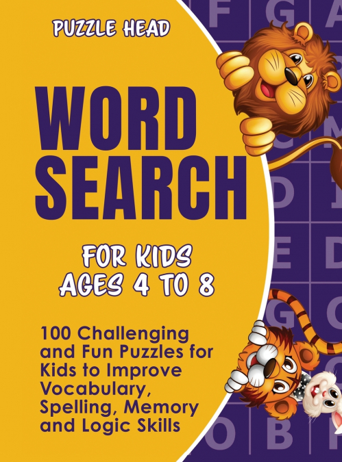 Word Search for Kids Ages 4 to 8