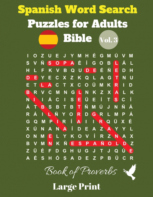 Spanish Word Search Puzzles For Adults
