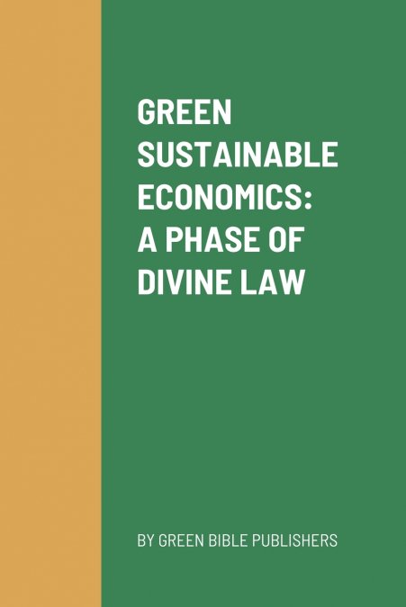 GREEN SUSTAINABLE ECONOMICS