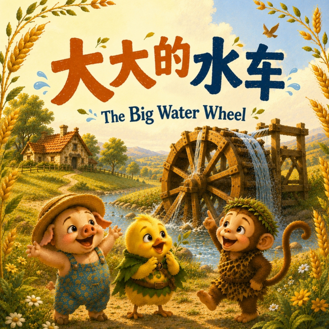 The Big Water Wheel 大大的水车