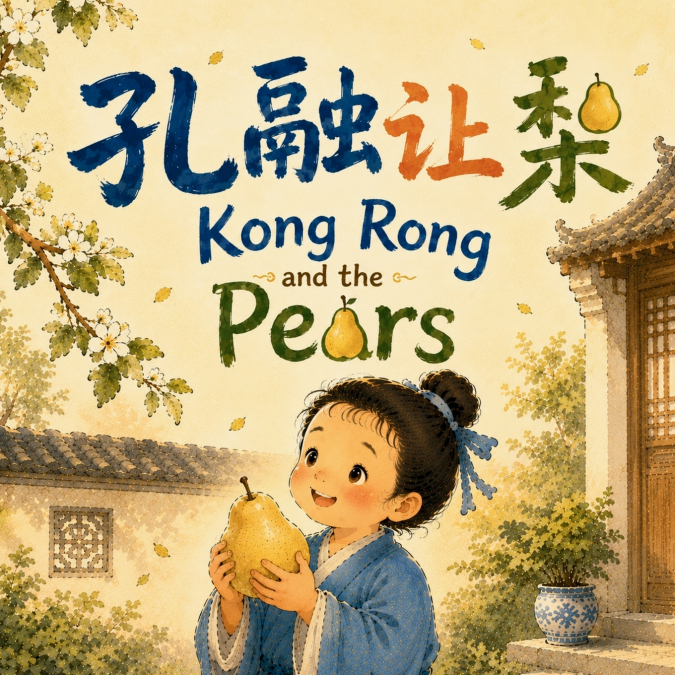 Kong Rong and the Pears 孔融让梨
