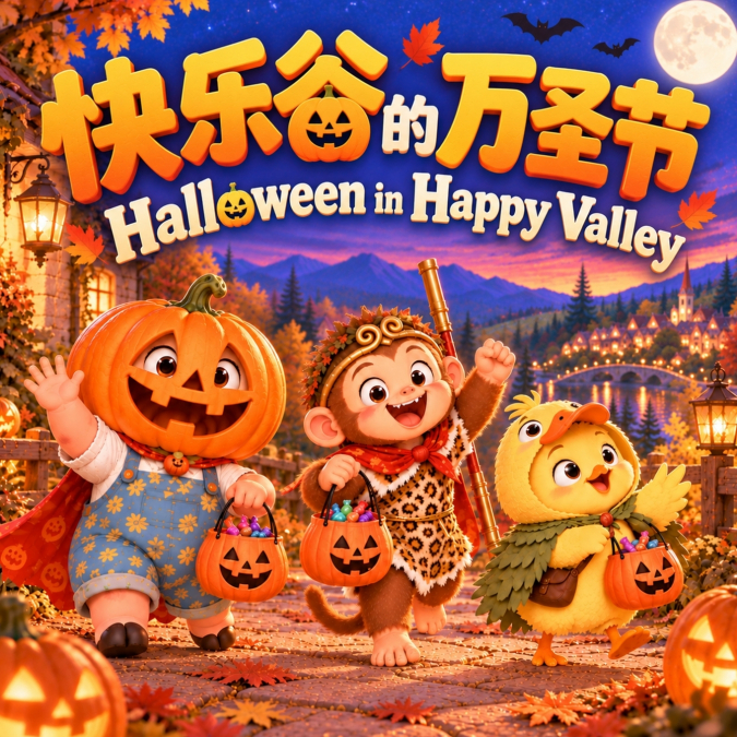 快乐谷的万圣节 Halloween in Happy Valley
