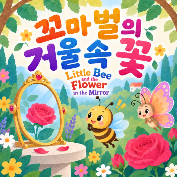 꼬마 벌의 거울 속 꽃 Little Bee and the Flower in the Mirror