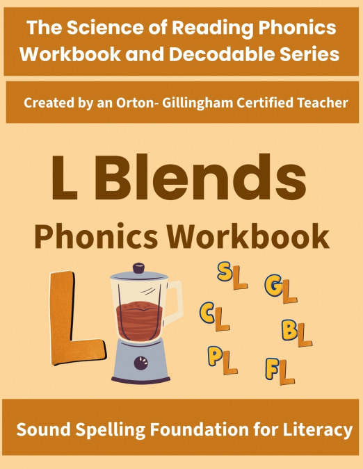 L Blends Phonics Workbook
