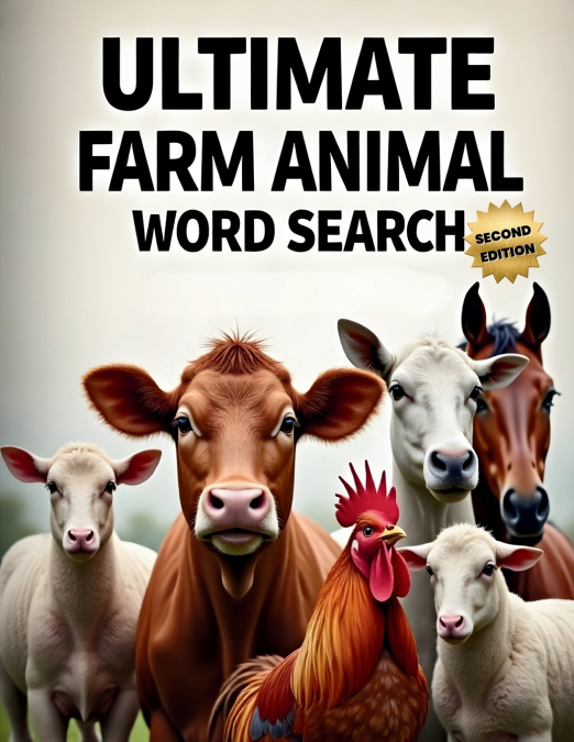 Ultimate Farm Animal Word Search (Second Edition)