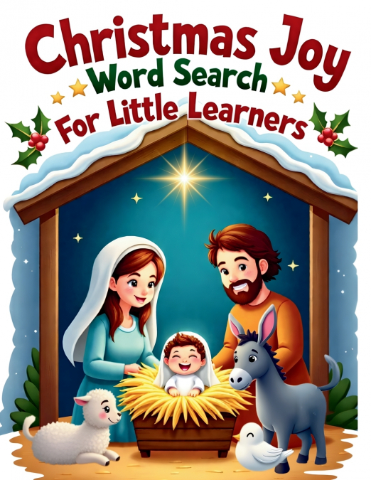 Christmas Joy Word Search for Little Learners