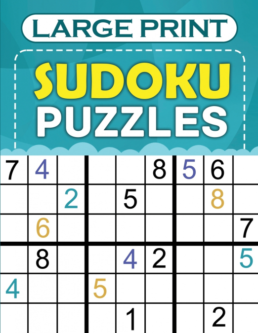 Large print sudoku puzzles