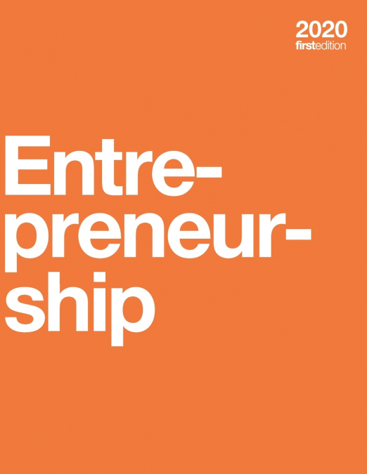 Entrepreneurship 1st Edition (paperback, b&w)