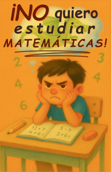 ¡No quiero estudiar matemáticas!