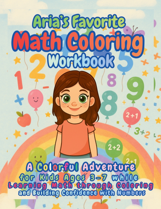 Aria’s Favorite Math Coloring Workbook