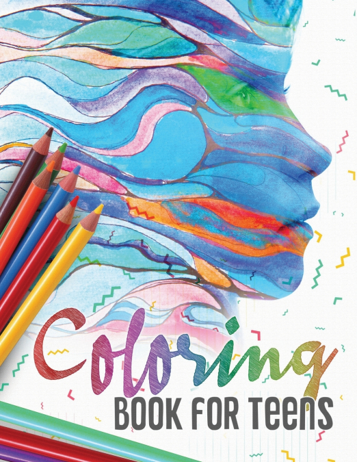 Teens Flower Colouring Book