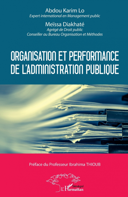 Organisation et performance de l’administration publique
