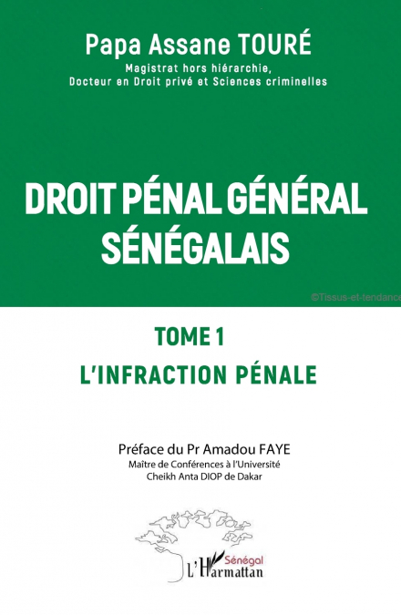 Droit pénal général sénégalais