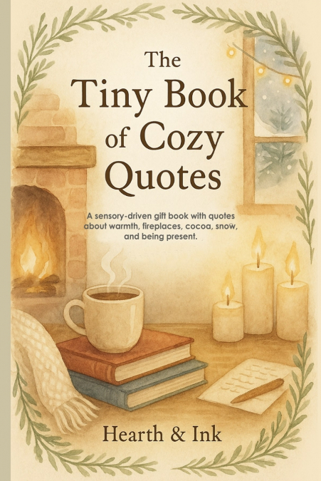 The Tiny Book of Cozy Quotes. A Small Gift Book of Hygge Quotes for Slow Living - Perfect for Christmas Gift Books for Women and Book Lover Gift Ideas