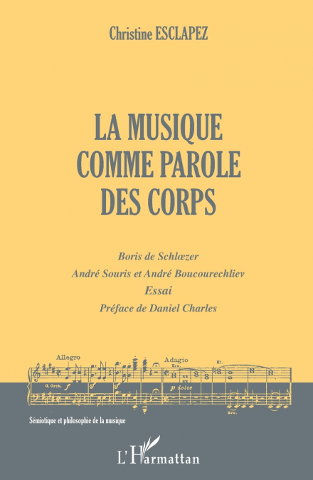 La musique comme parole des corps