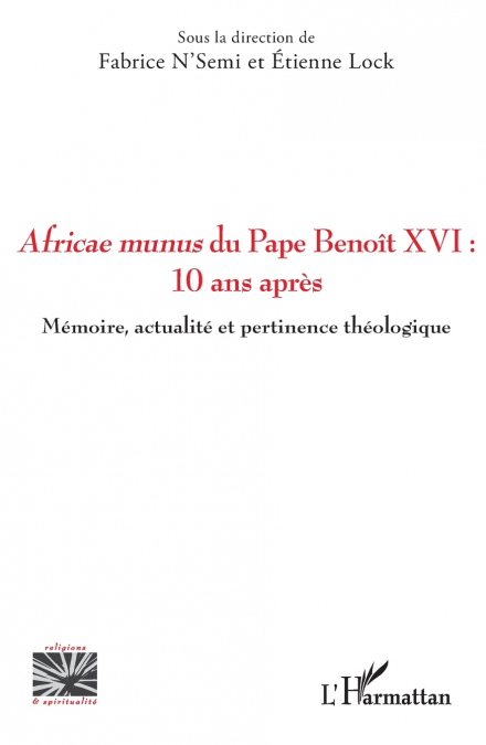 Africae munus du Pape Benoît XVI
