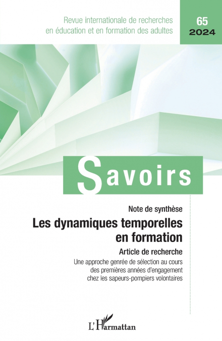 Les dynamiques temporelles en formation