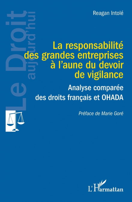 La responsabilité des grandes entreprises à l’aune du devoir de vigilance