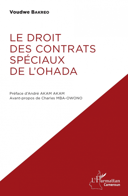 Le droit des contrats spéciaux de l’OHADA