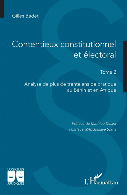 Contentieux constitutionnel et électoral