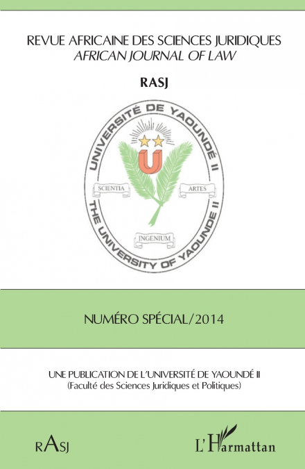 Revue Africaine des Sciences Juridiques RASJ