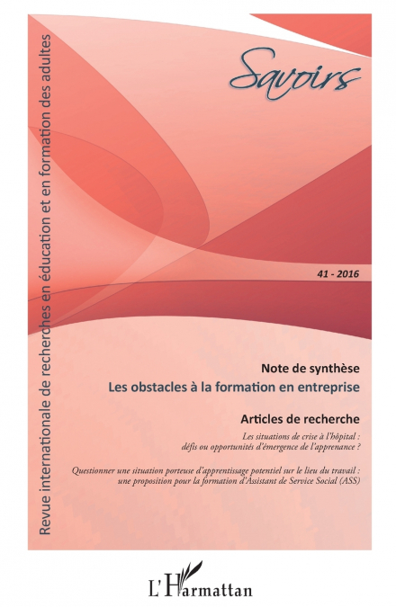 Les obstacles à la formation en entreprise