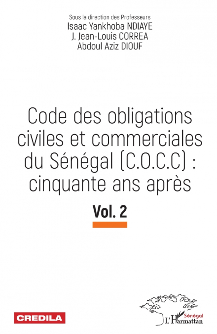 Code des obligations civiles et commerciales du Sénégal (C.O.C.C)