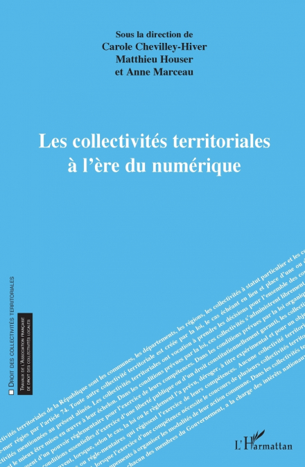 Les collectivités territoriales à l’ère du numérique
