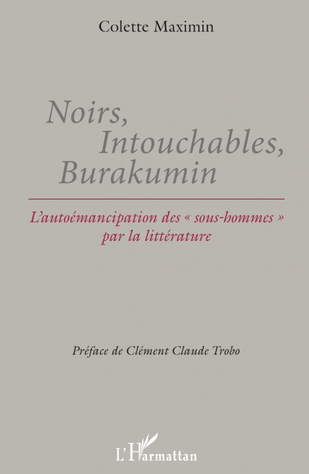 Noirs, Intouchables, Burakumin