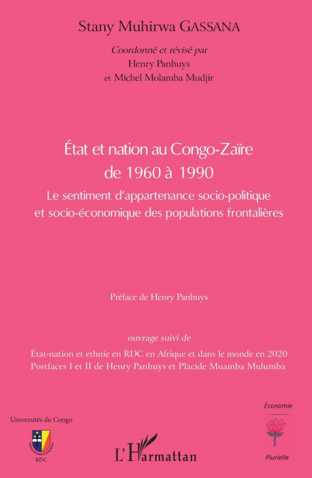 Etat et nation au Congo-Zaïre de 1960 à 1990