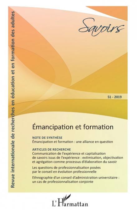 Émancipation et formation
