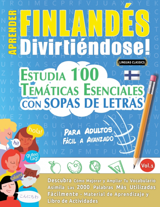APRENDER FINLANDÉS DIVIRTIÉNDOSE! - PARA ADULTOS