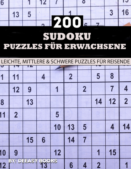 Sudoku Puzzles für Erwachsene
