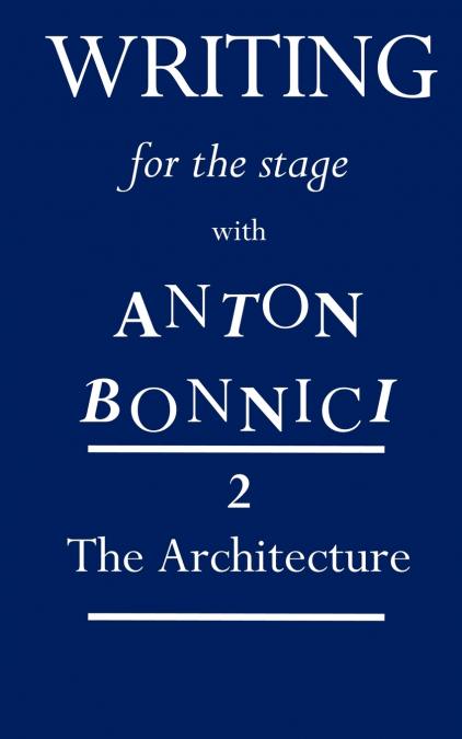 Writing for the Stage with Anton Bonnici