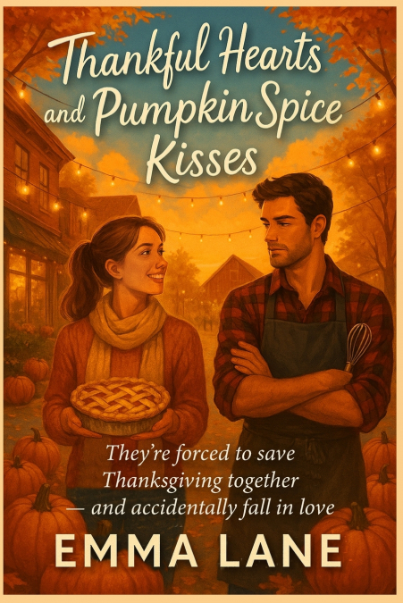 Thankful Hearts and Pumpkin Spice Kisses - They’re forced to save Thanksgiving together - and accidentally fall in love