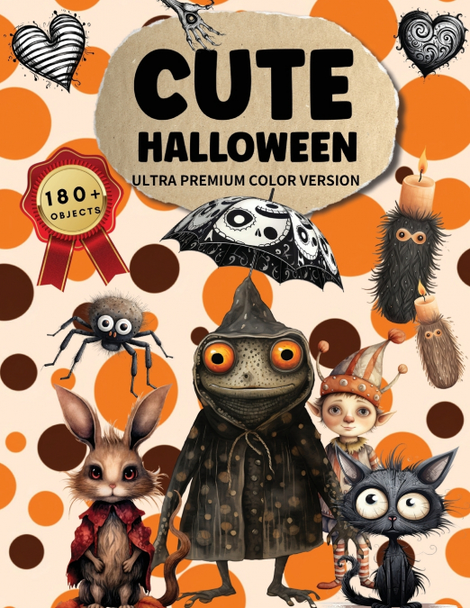Cut and Collage Cute Halloween Ephemera