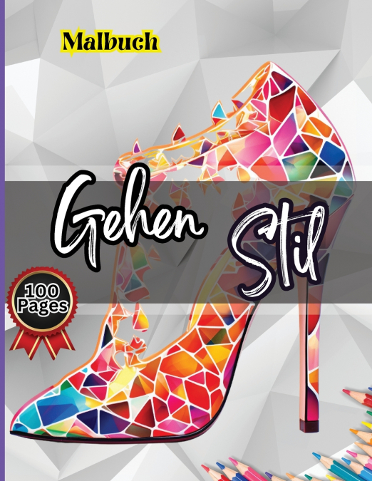 Gehen Stil Malbuch