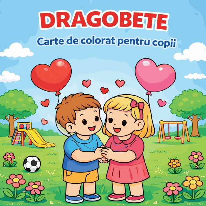Dragobete - Carte de colorat pentru copii