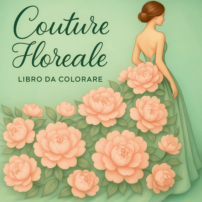 Couture Floreale Libro da Colorare