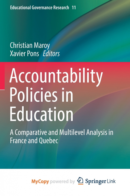 Accountability Policies in Education