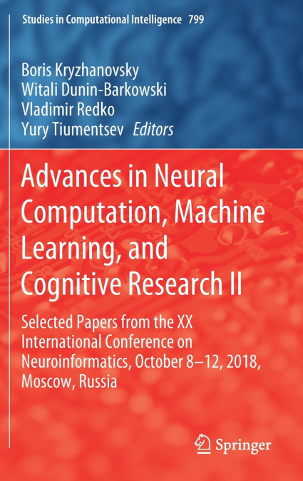 Advances in Neural Computation, Machine Learning, and Cognitive Research II