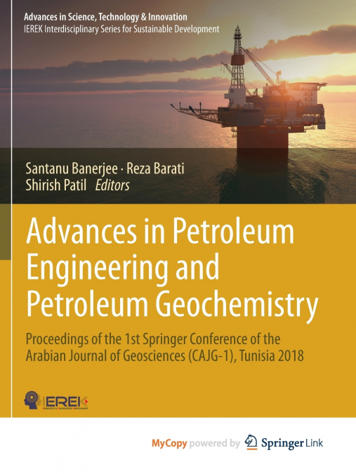 Advances in Petroleum Engineering and Petroleum Geochemistry