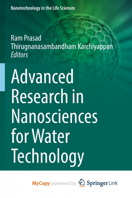 Advanced Research in Nanosciences for Water Technology