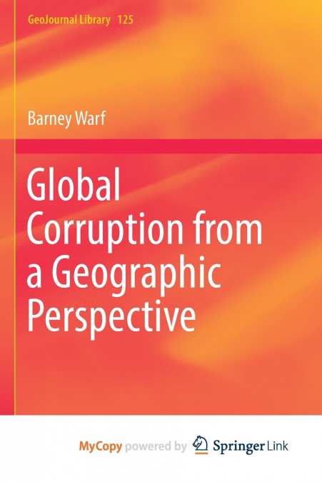 Global Corruption from a Geographic Perspective