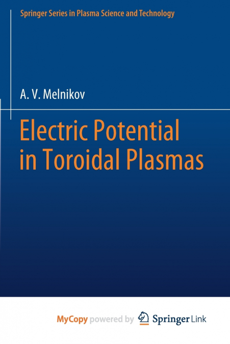 Electric Potential in Toroidal Plasmas