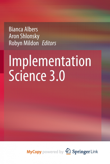 Implementation Science 3.0