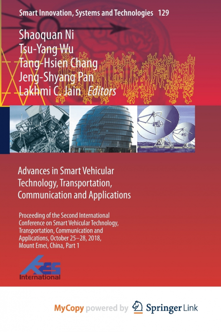 Advances in Smart Vehicular Technology, Transportation, Communication and Applications